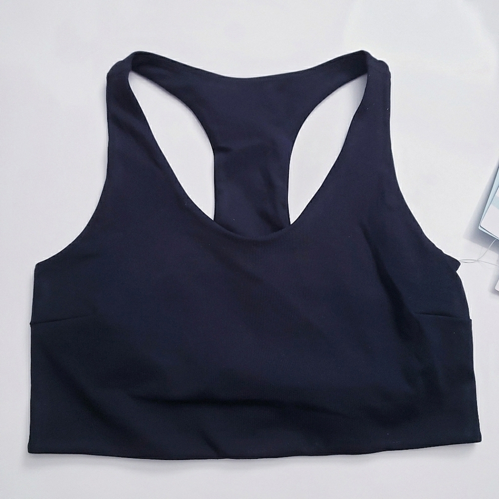 Zella Black Studio Lite Longline Sports Bra